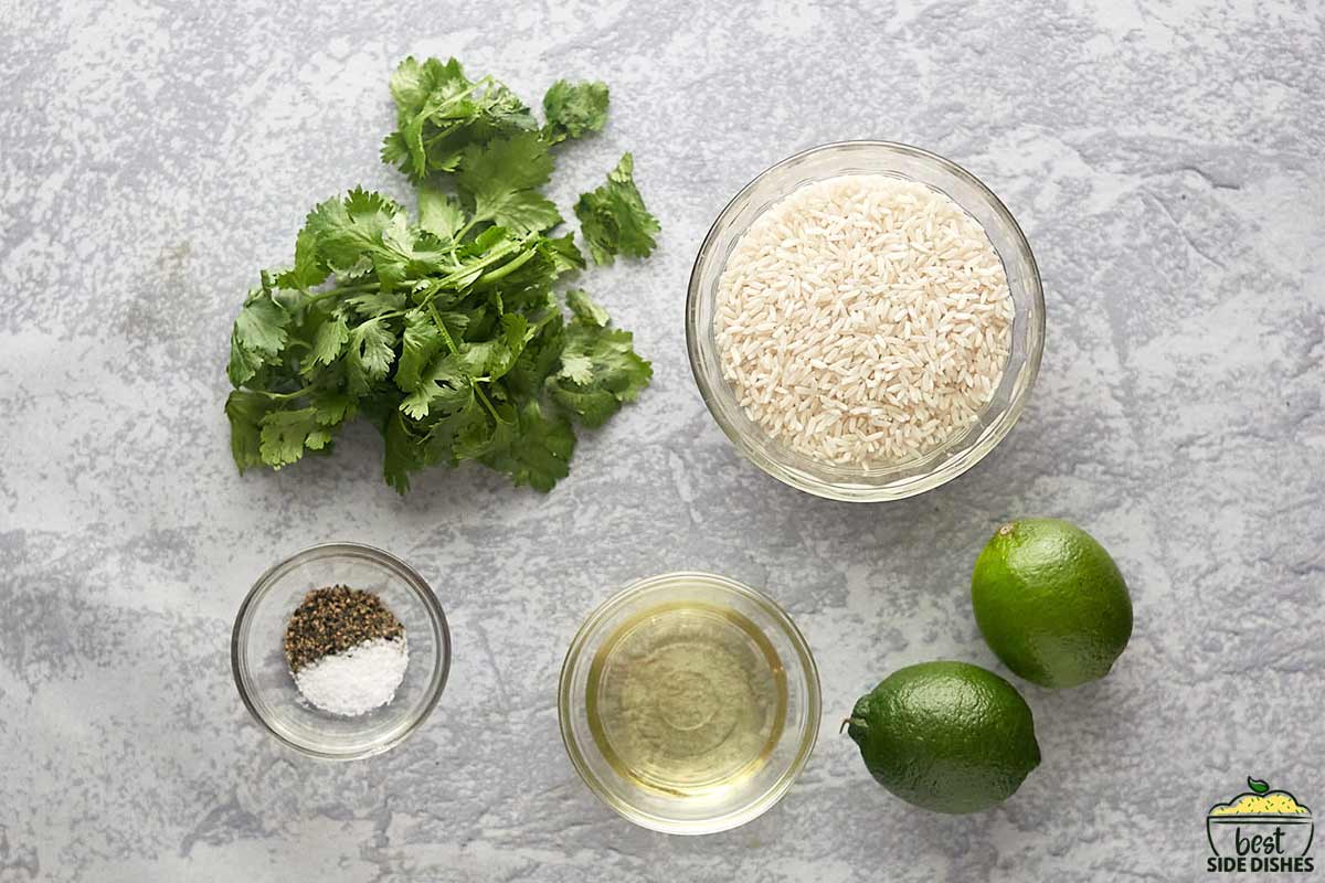 cilantro lime rice ingredients